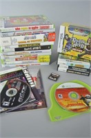 Video Game Lot w/ Wii, DS & XBox Games