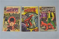3pc Silver Age Daredevil Comics #9, 15 & 22