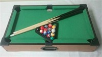 Table Top Pool Table - Misiing 2 Balls