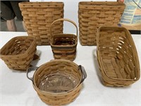 LONGABERGER BASKETS 
Yr 1993 and 1995