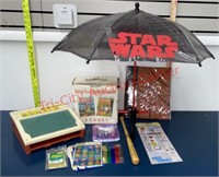 Toy Lot - Star Wars Umbrella, Classic Book