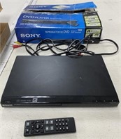 Sony DVD Player w/ Remote & Box