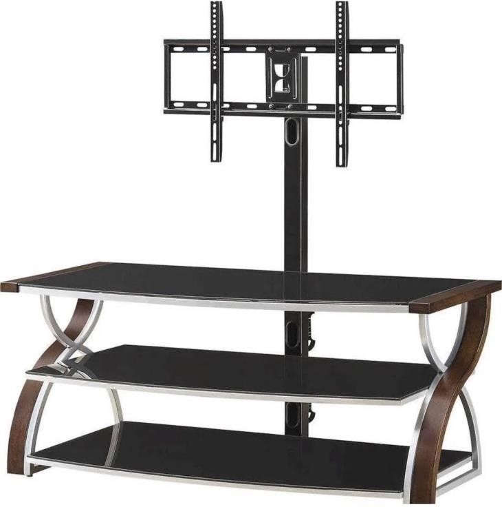 Whalen Furniture 3in1 TV Stand for TVs Up to 65
