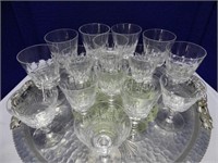 TRAY: 15PC ASSORTED GOBLETS/STEMWARE