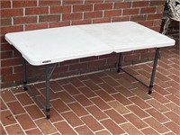 Lifetime Portable Table 48in x 24in LIKE NEW!