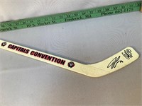 Capitals signed mini hockey stick 2 sides