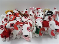 Target Bullseye Dog Plush Lot of (17) 2002