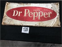 DRINK DR PEPPER SIGN 17.5X39
