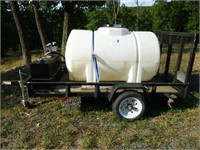 5' x 8' Trailer w/Better Built Fuel Tank .