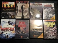 Group of war DVDs war movies for DVD set, de de