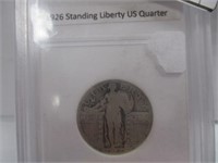 2- 90% Silver US Standing Liberty Quarters  26,27