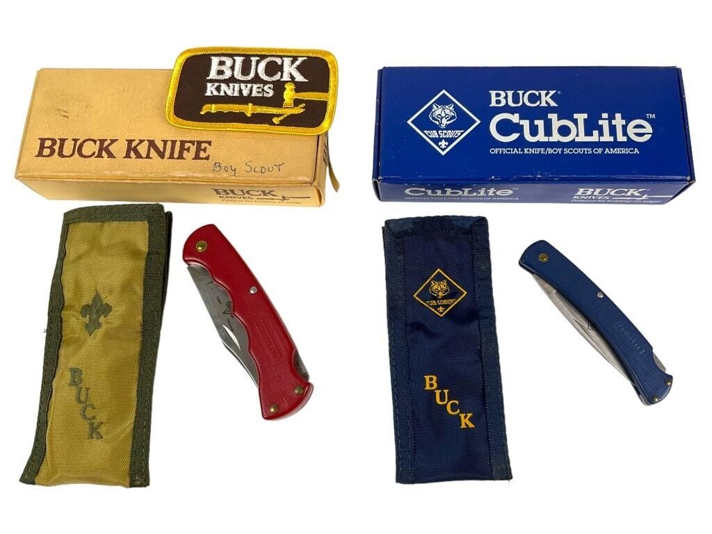 Buck Scoutlite & Cublite Knives