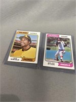 1974 Nolan Ryan and Dave Winfield Cards (R)