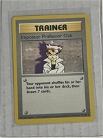 Pokemon Imposter Proffesor Oak Shadowless 73/102