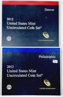 2012 P & D US. Mint Uncirculated Coin set