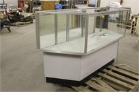 Glass Display Case, Approx 6FTx21"x41"