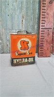 Super Six Hydra-Oil 2 gallon can