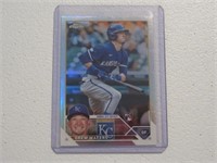 2023 TOPPS CHROME DREW WATERS RC REFRACTOR