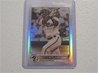 2022 TOPPS CHROME MATT VIERLING RC SEPIA