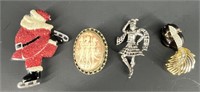 Assorted Brooches