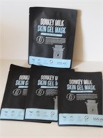 LOT 4 NEW DONKEY MILK GEL FACIAL MASK