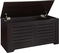 Dinzi Lvj Storage Chest, 39.4”wooden Toy Box With