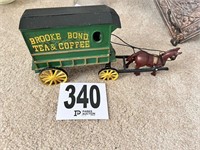 Cast iron toy wagon