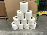 10 rolls (10" x 2000ft/roll) Plastic Pallet Wrap