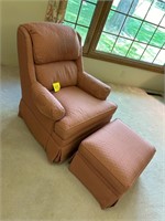 swivel rocker & foot stool