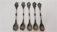 Set of collectible spoons.