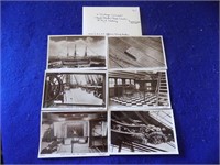 6 Vintage Unused Post Cards H.M.S. Victory