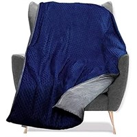 Quility Premium Adult Weighted Blanket & Removable