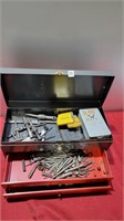 Toolbox full of taps & dies and drillbits