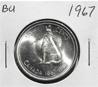 1967 Canada Silver 50 Cents