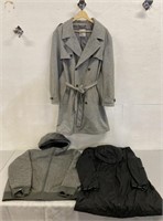 3 Men’s Jackets Size XL