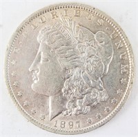 Coin 1897-O  Morgan Silver Dollar Almost Unc.