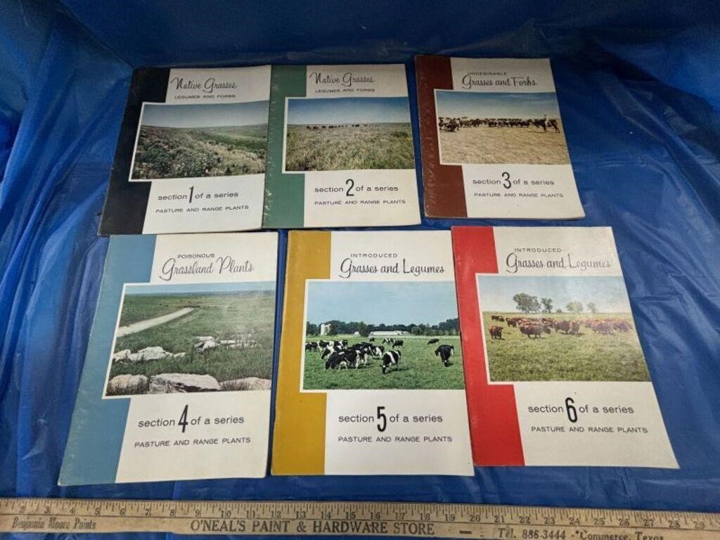 Vintage Set Pasture and Range Plants Books