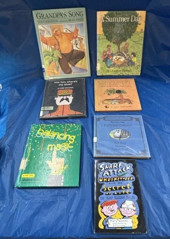 7 Assorted Vtg. Children's Books