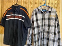 Harley Davidson Shirts, size 2XL