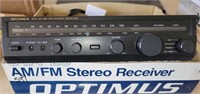 OPTIMUS AM/FM STEREO RECEIVER