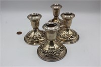 Reed and Barton Weighted Sterling Candleholders
