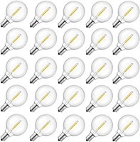 Brightown G40 Replacement LED Light Bulbs, 25