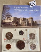 ROYAL CANADIAN MINT COIN SET 1977