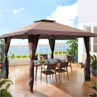 PHI VILLA 13'x13' UV Block Sun Shade Gazebo