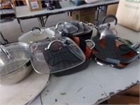 Box of nice pots and pans