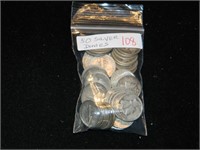 Bag (50) Silver Dimes