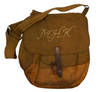 WWI British Made Named US Army Musette Bag