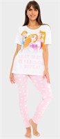 Womens Disney Princess Pyjamas Set-M