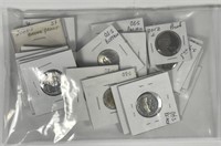 1999-2016 Jefferson Nickel Date Run 20 Proofs