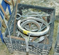 Milk Crate of Flange Rings